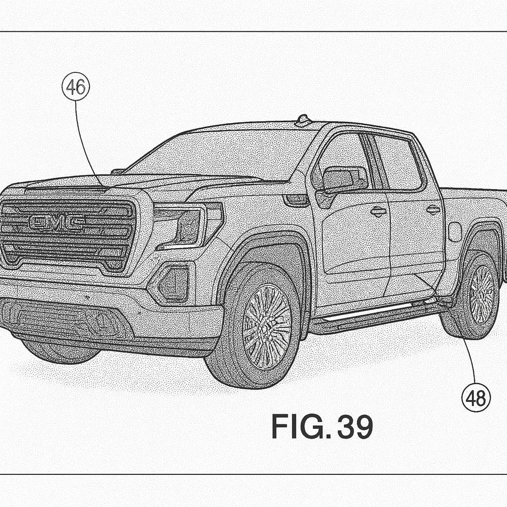 2020 GMC Sierra Denali Sketch